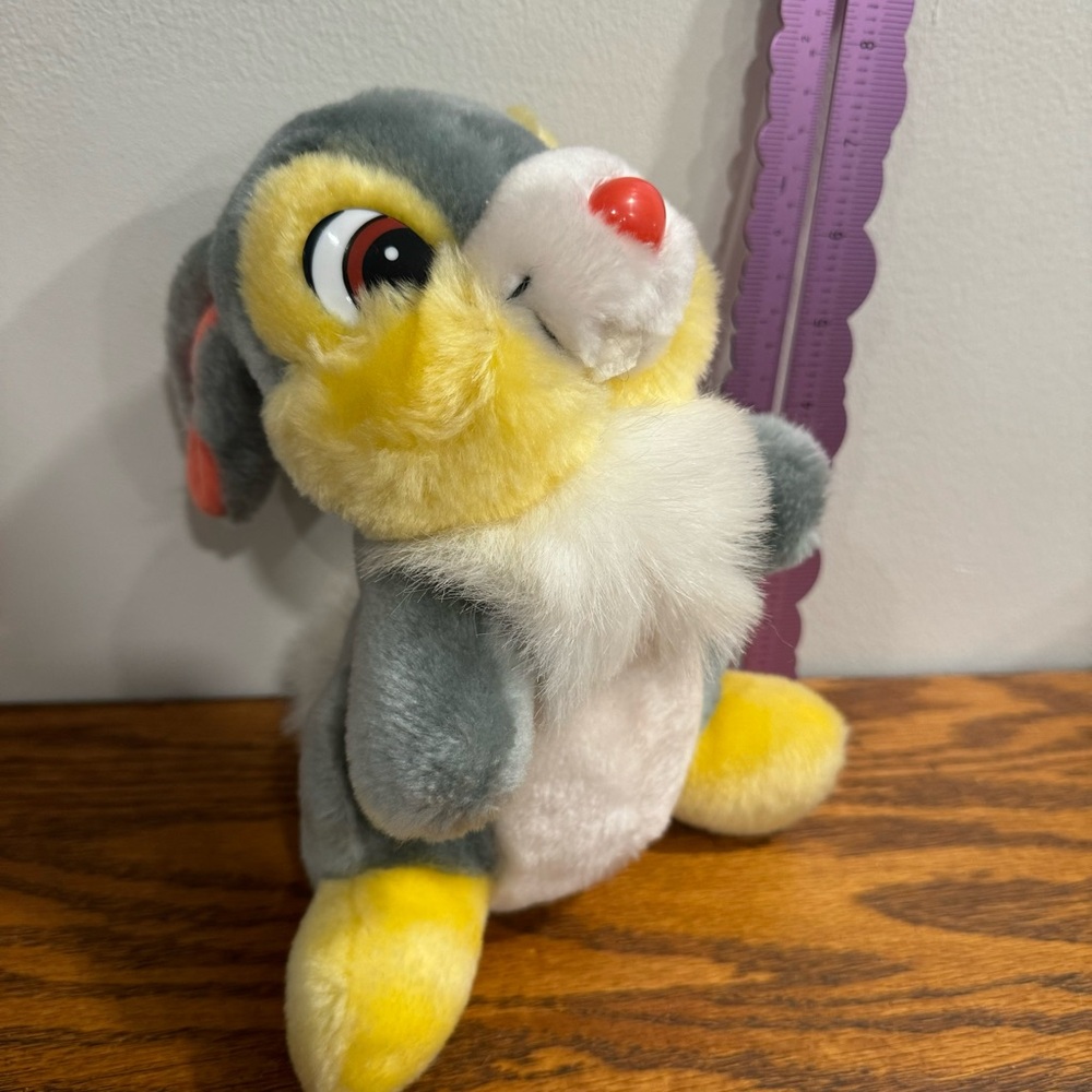 EUC Disneyland Plush 7” Thumper Rabbit Bunny Bambi Character Collectable Disney